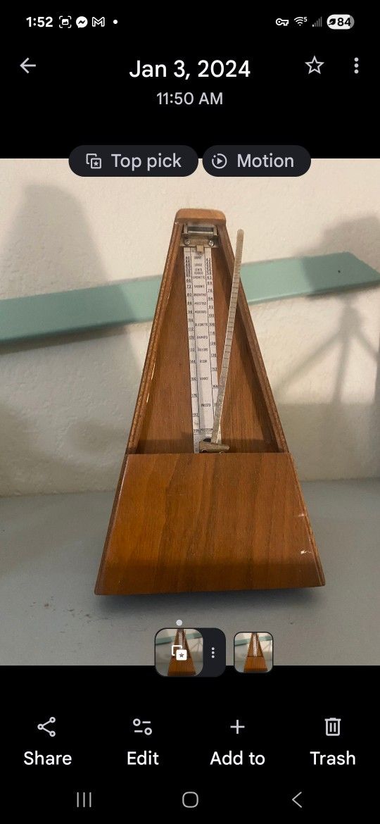Seth Thomas Metronome