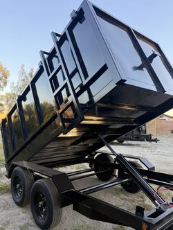 New 8x4x12 Hydraulic Dump Trailer 🔥