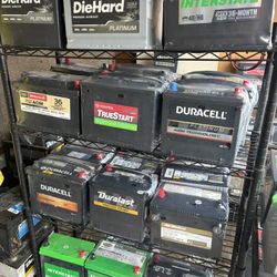 Car batteries