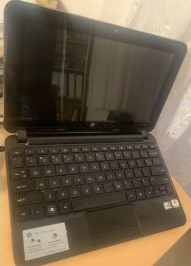 HP Mini (contact info removed) CL Notebook, Battery, Cords, Manuals