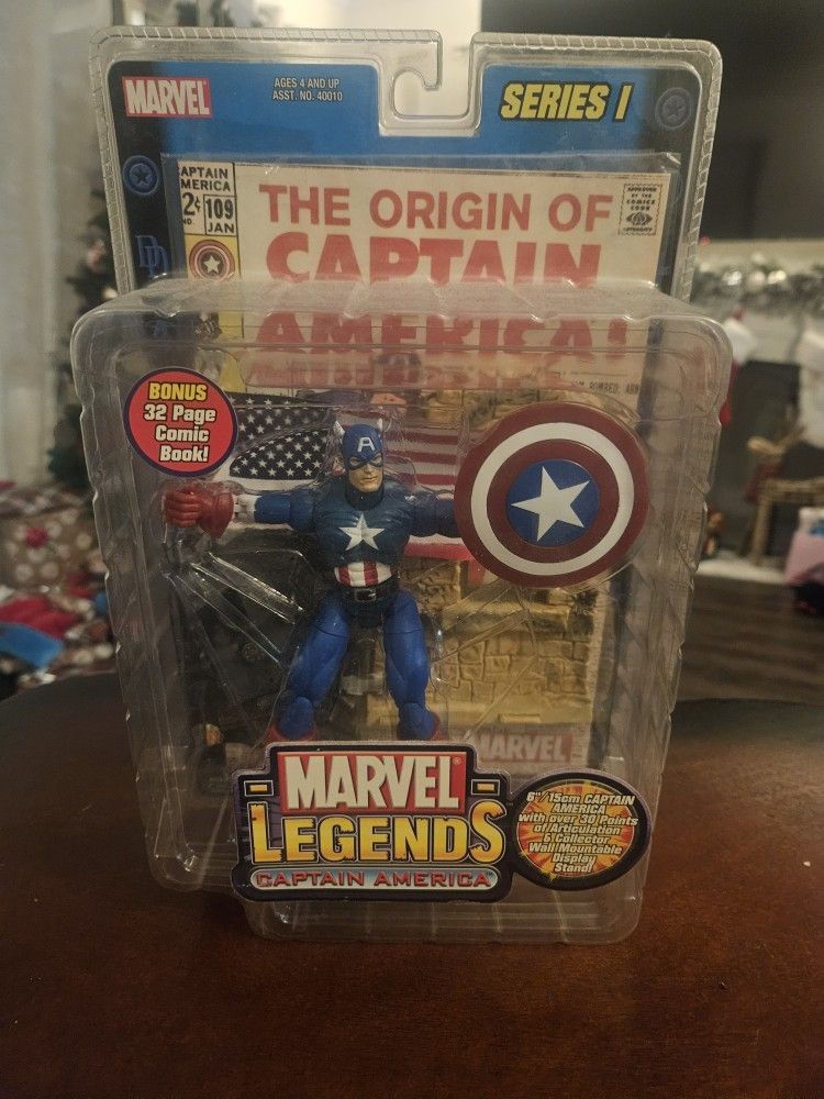 MARVEL LEGENDS SERIES 1 CAPTAIN AMERICA