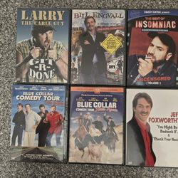Set Of 6 Comedian DVD's - 3 Never Opened 