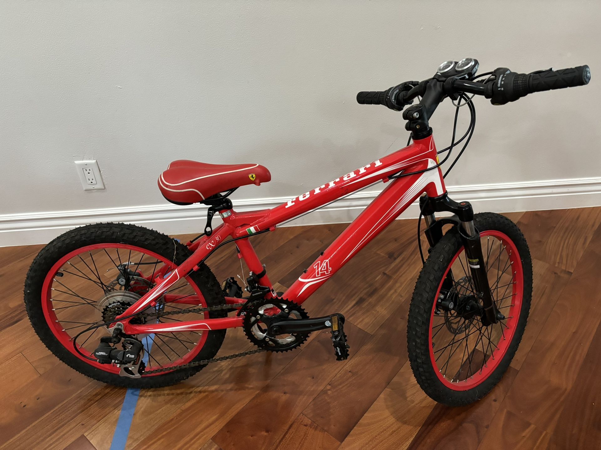 Ferrari CX30 Mountain Bike Bicycle Grand Prix Red for Sale in 