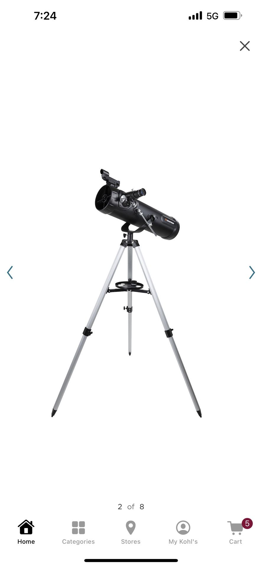 Celestron Smartphone Ready Telescope