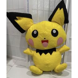 Official Pichu Pokemon Plush 19” Toy Factory 2018 