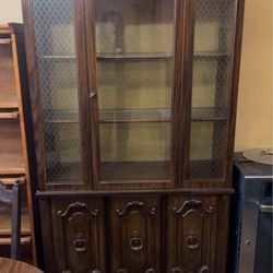 China Cabinet Antique 
