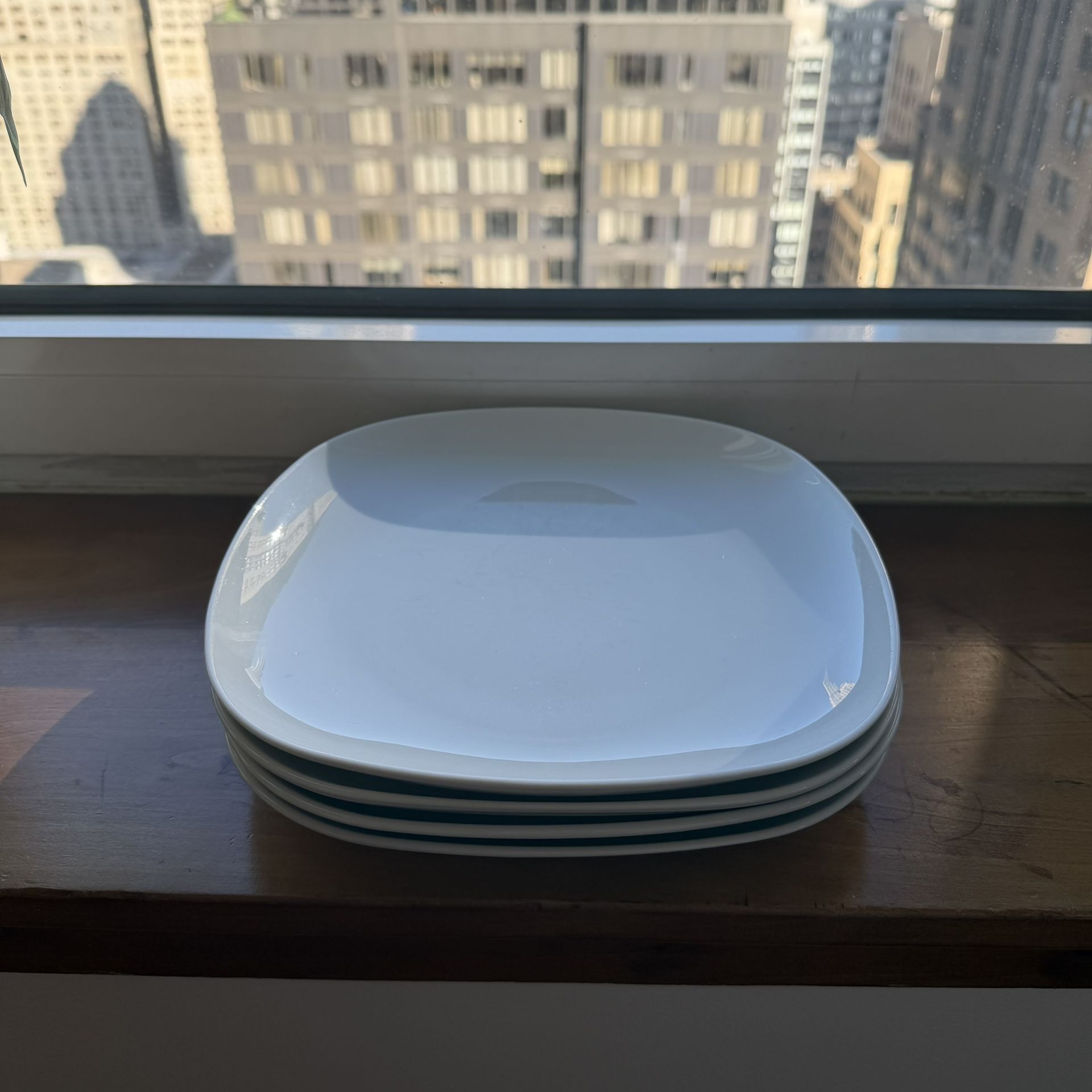 IKEA 365+ White Dinner Plates (Set of 4)