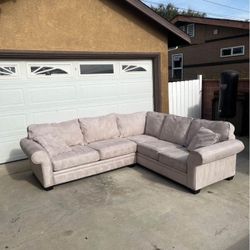 Light Colored Sectional