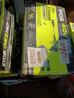 Ryobi 40V EZClean 600 PSI Brushless Power Cleaner