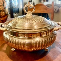 Silver plate serving items