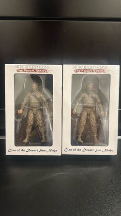 Articulated Icons Clan of the Desert Sun Ninja Lot