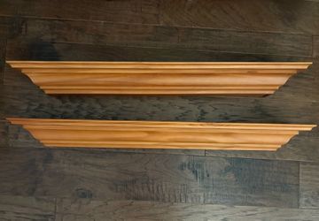 Two floating shelves - 36” wide