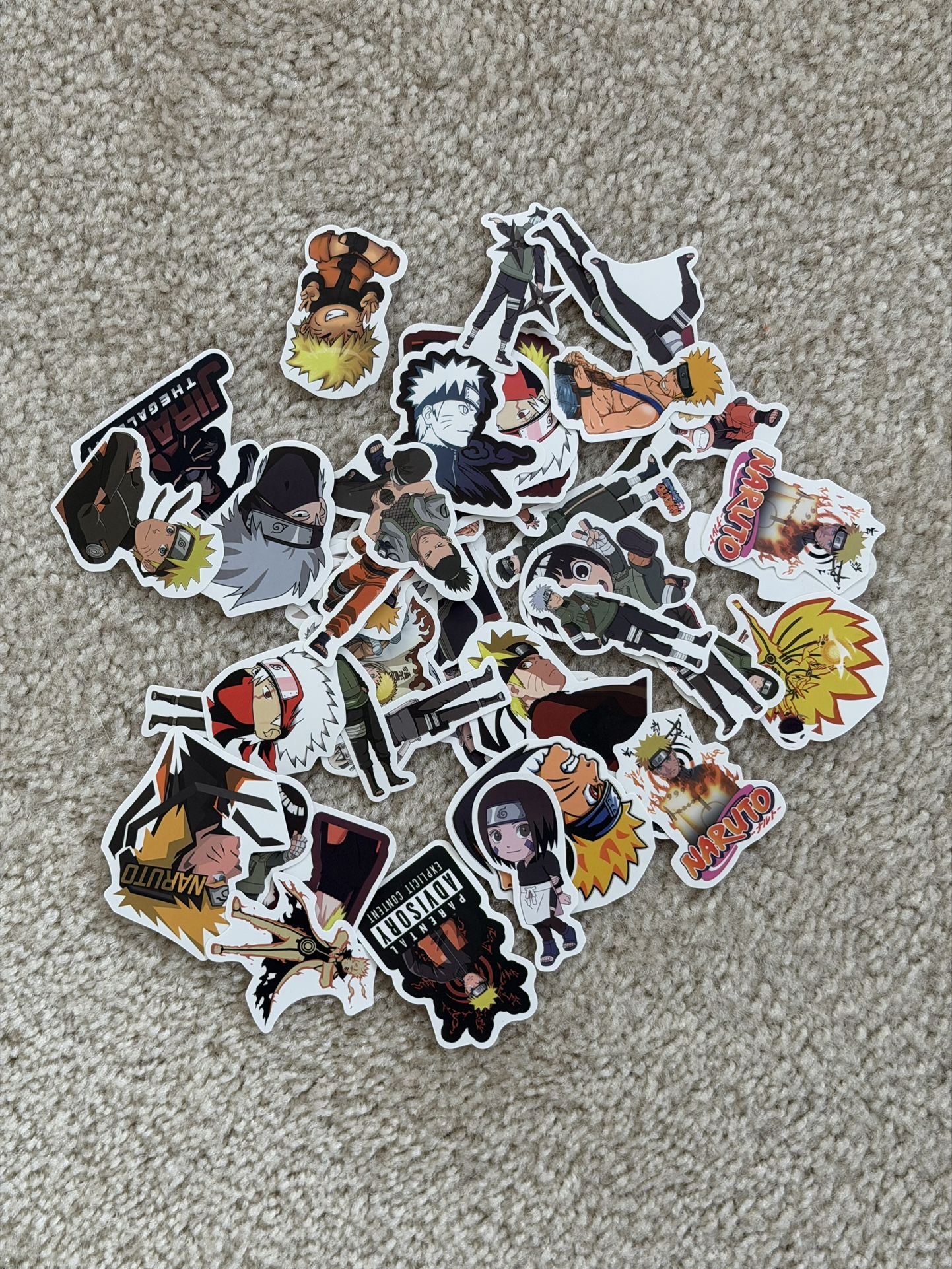 Naruto Sticker Variety