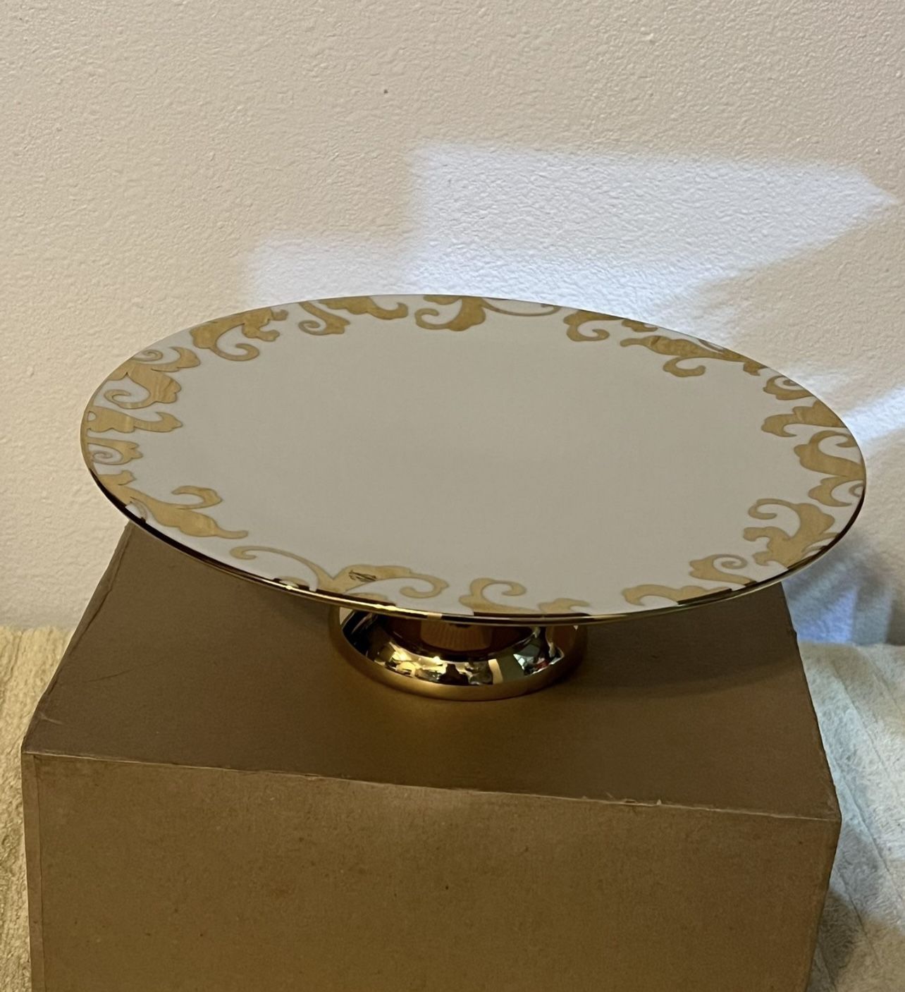Gold Cake Stand $15