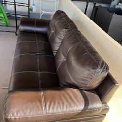leather couch
