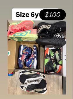 Nikes Jordan’s basketball hooping shoes size 6y