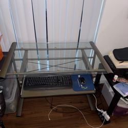 Glass Desk