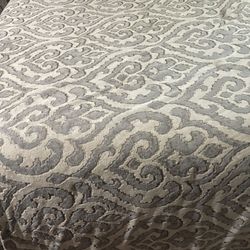 Velvet Bedspread King Size 