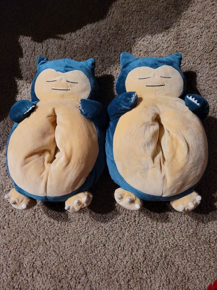Snorlax Slippers