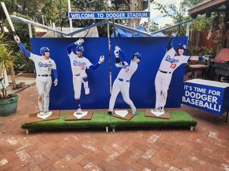 Dodgers Wooden Cutouts