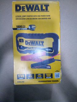 DeWalt 1800 Jump starter