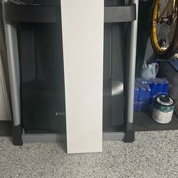 2 IKEA White  Gloss Wall Shelves