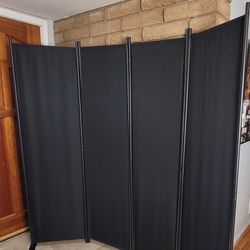 6Ft Tall Room Divider / Privacy Screen Panels