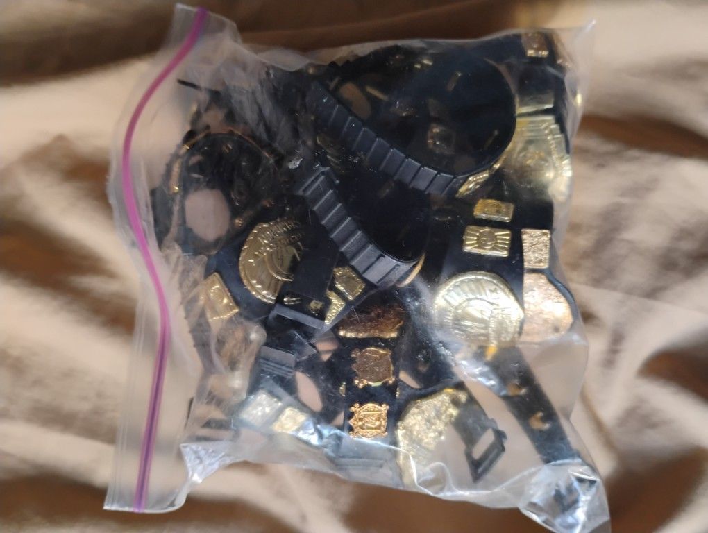 WWE Wrestling Figure Accessories Championship Belts