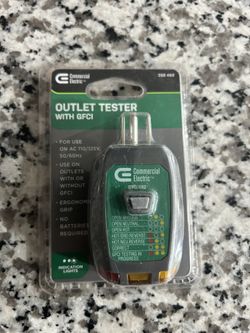 Outlet Tester With Gfci