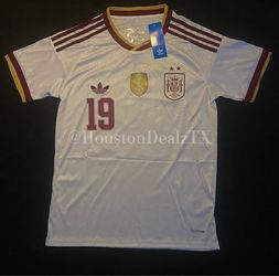 SPAIN AWAY JERSEYS 2 STARS (LOCATED IN HOUSTON TX!!📍)