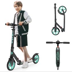 Kick Scooter for Ages 6+, Kid, Teens & Adults. Max Load 240 LBS.