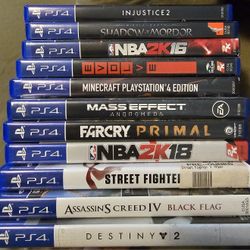 Playstation 4 PS4 Game Lot ( 11 Games )