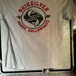 Quicksilver Christmas  Tshirt 