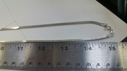 Sterling silver. 925.......chain.....15"