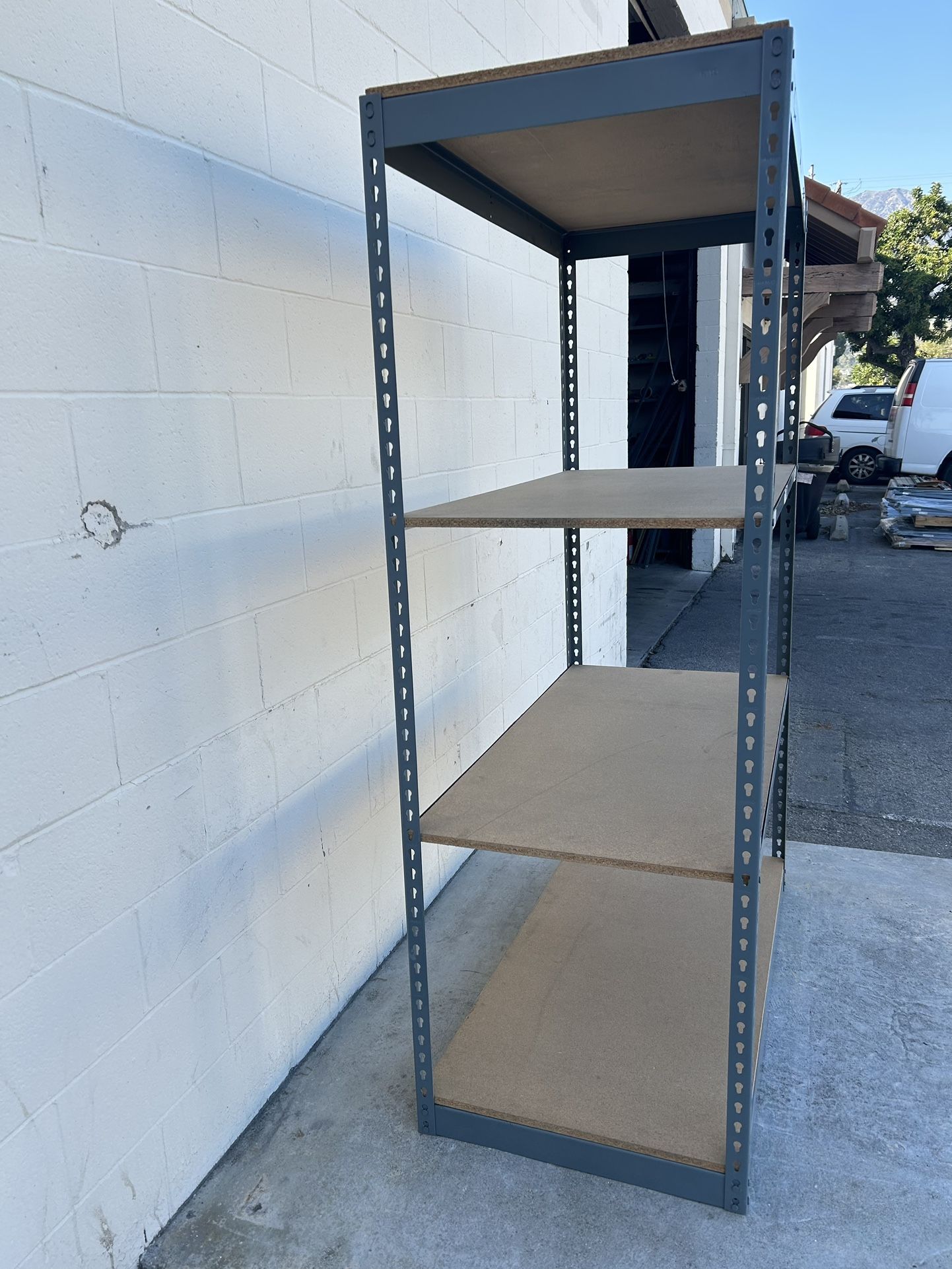 Shelving Rack 48 In W x 24 In D Boltless Warehouse Storage Shelves Better Than Homedepot Lowes And Costco Delivery Available