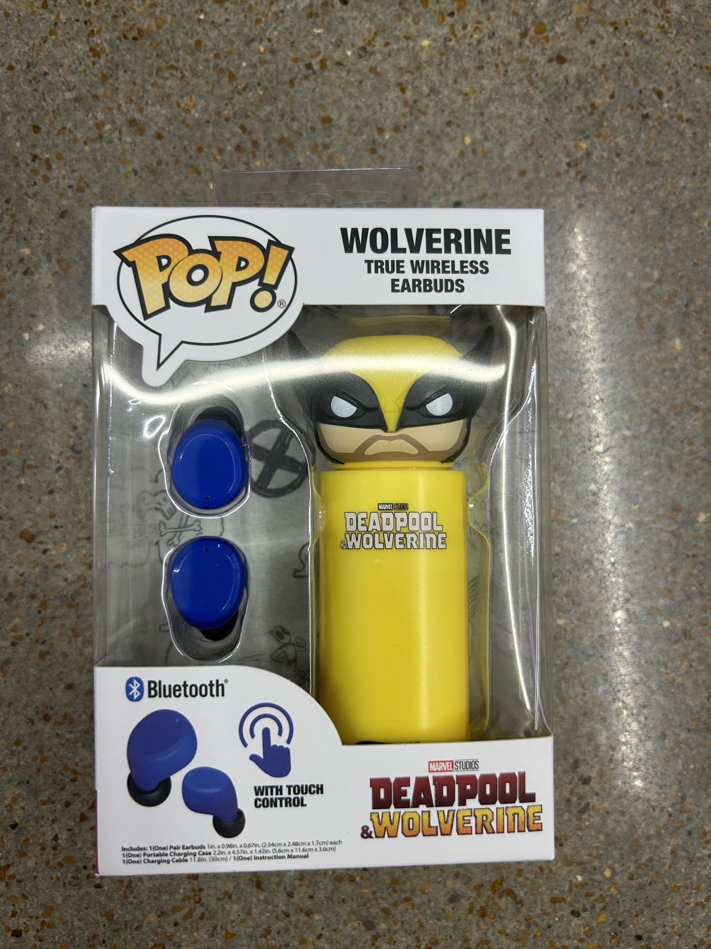 NWT Deadpool Wolverine true wireless earbuds