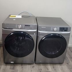 Samsung Washer And Electrical Dryer Set 