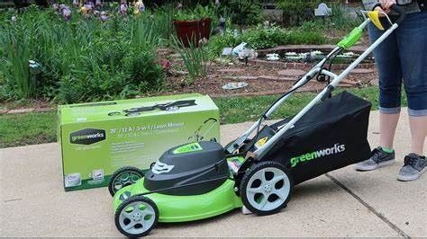 Greenworks 12-Amp 20-in Corded Lawn Mower