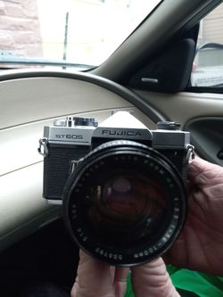 Fujica Camera With Lens Mount And Lens Working Order Great Shape Collectible