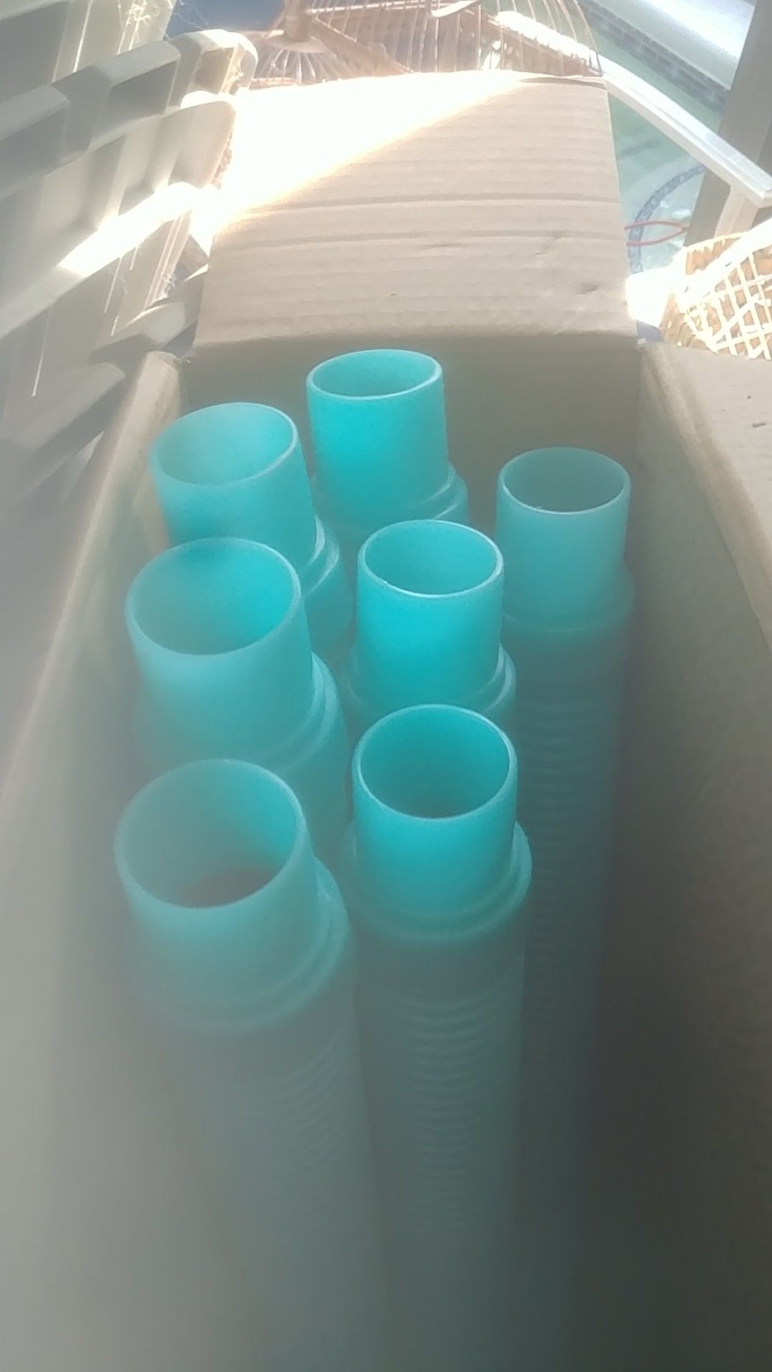 7 New Pool hoses