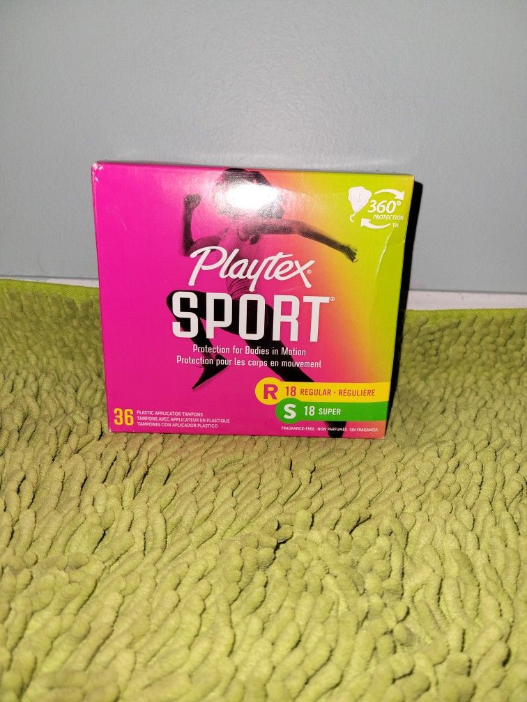 18 Regular/18 Super Playtex Sport