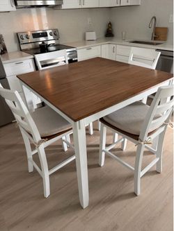 High Table and 4 chairs