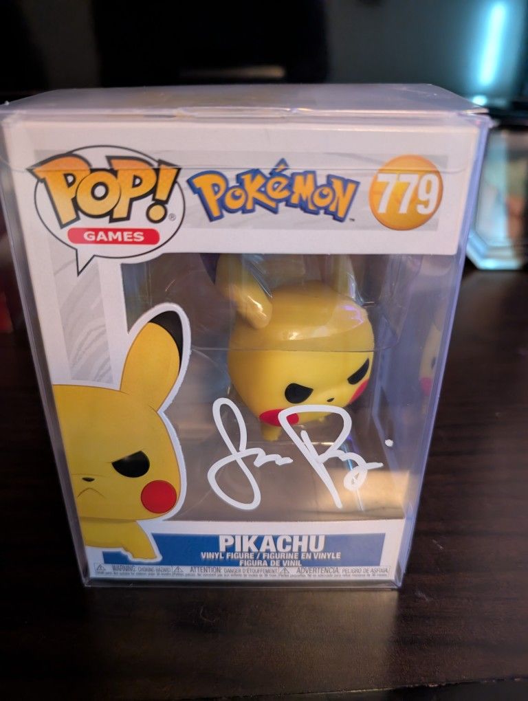Jason Paige Signed And Certified Funko Pop Brand New