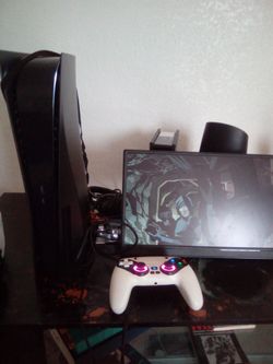 ps5 black good condition disc version