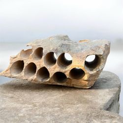 Stone wine holder