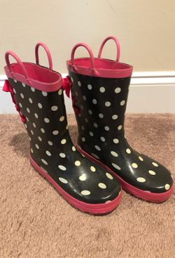 Girls rain boots