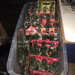 Vintage COCA COLA BOTTLES 1993 6 packs