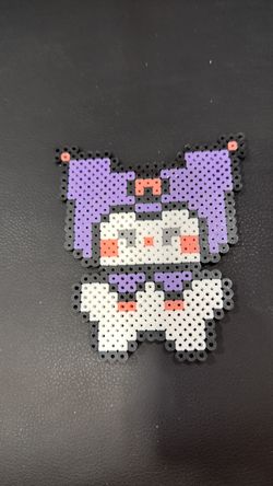 Kuromi Perler bead