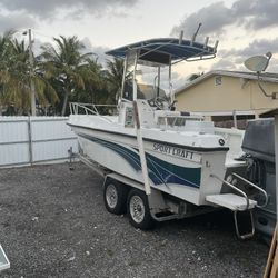 1991 Boat Spotcraft 21 Ft 