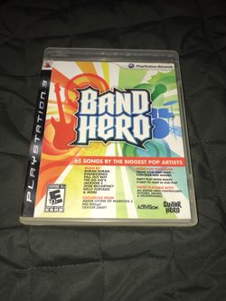 PS3 game Band Hero